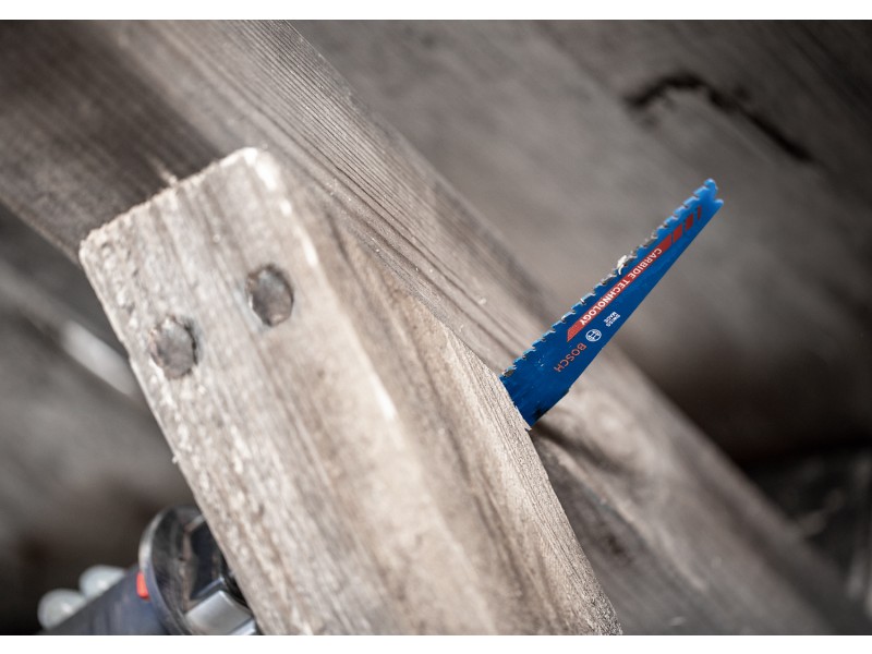 3-delni komplet listov Bosch za sabljasto žago EXPERT Wood with Metal Demolition S1167XHM, 225mm, 5-7TPI, Pakiranje: 3kos, 2608900399